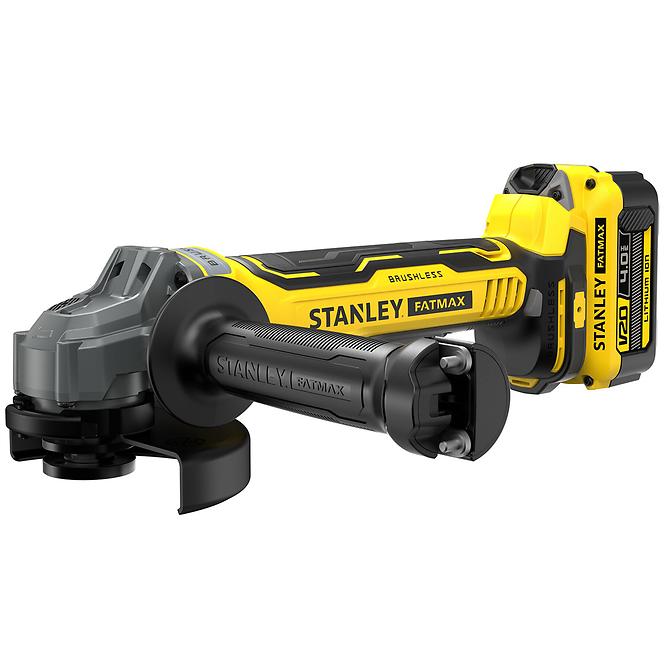 Akku-Winkelschleifer ohne Kohlebürsten Fatmax® V20 2x4.0 Ah 18V