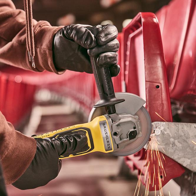 Akku-Winkelschleifer ohne Kohlebürsten Fatmax® V20 2x4.0 Ah 18V