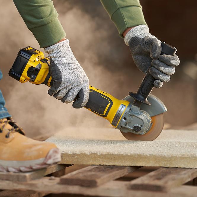 Akku-Winkelschleifer ohne Kohlebürsten Fatmax® V20 2x4.0 Ah 18V