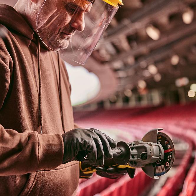 Akku-Winkelschleifer ohne Kohlebürsten Fatmax® V20 2x4.0 Ah 18V