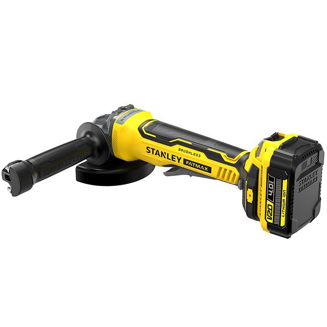 Akku-Winkelschleifer ohne Kohlebürsten Fatmax® V20 2x4.0 Ah 18V