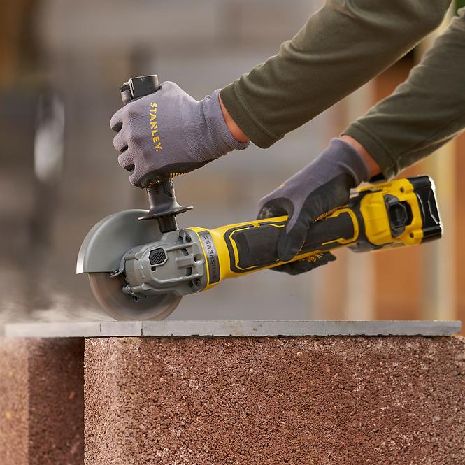 Akku-Winkelschleifer ohne Kohlebürsten Fatmax® V20 2x4.0 Ah 18V
