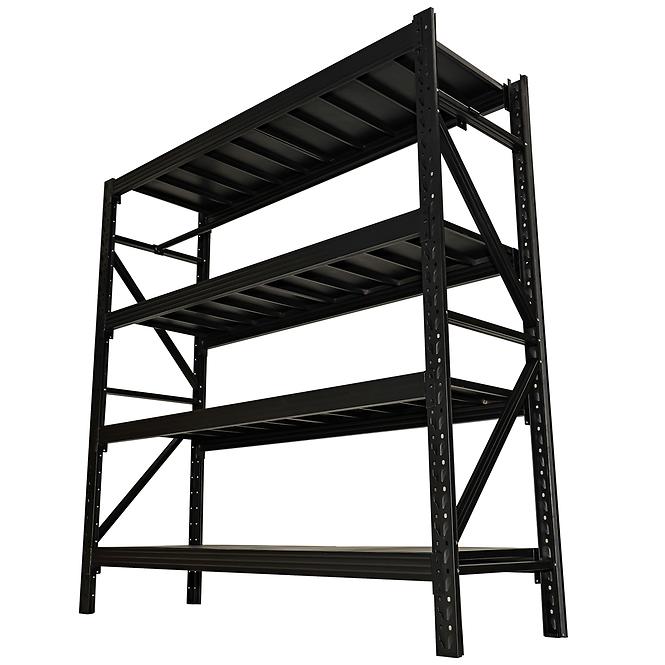 Lagerregal Strong 200x200x60 cm 4 Fachböden/500 kg,2