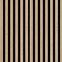 Akustikpaneel auf Filz eiche 6-Lamellen 300x2650mm