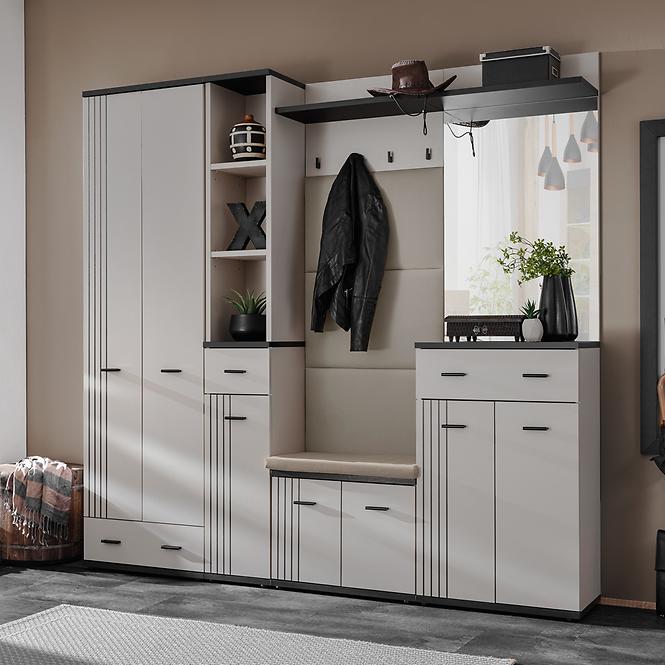 Garderobe CC HG A Kaschmir/Schwarz
