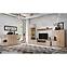 Vitrine Catalina DVC CT WSW Eiche Wiking/Kaschmir,12