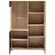 Vitrine Aron RZS AR WSW Eiche Ribbeck/Schwarz,2