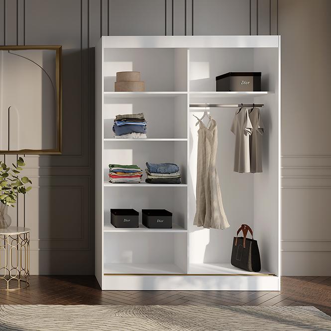 Schrank 2d Modin 120 weiß