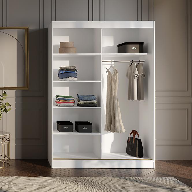 Schrank 2d Modin 150 weiß