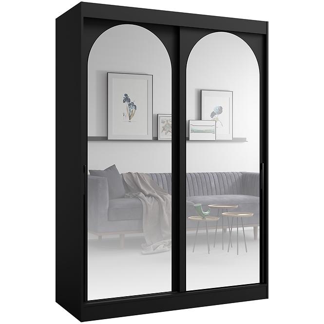 Schrank 2d Modin 150 schwarz