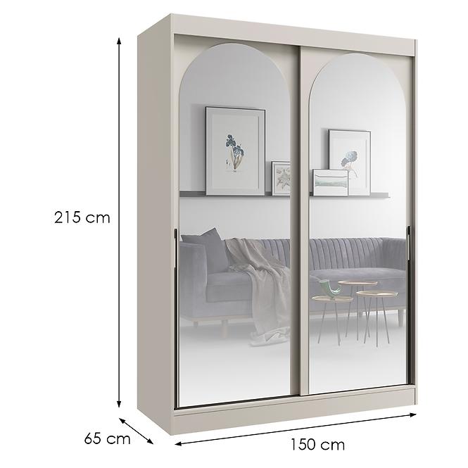 Schrank 2d Modin 150 kaschmir