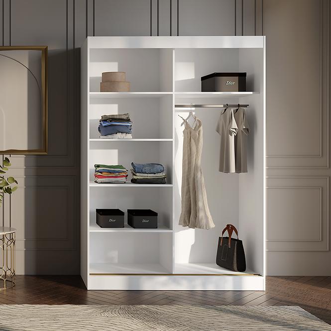 Schrank 2d Modin 180 weiß