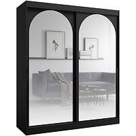 Schrank 2d Modin 180 schwarz