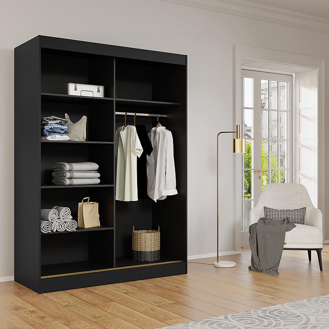 Schrank 2d Modin 180 schwarz