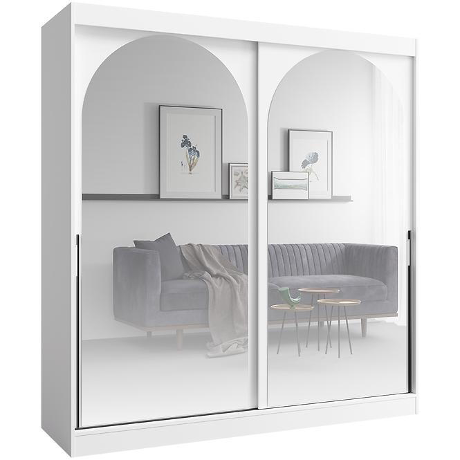 Schrank 2d Modin 200 weiß