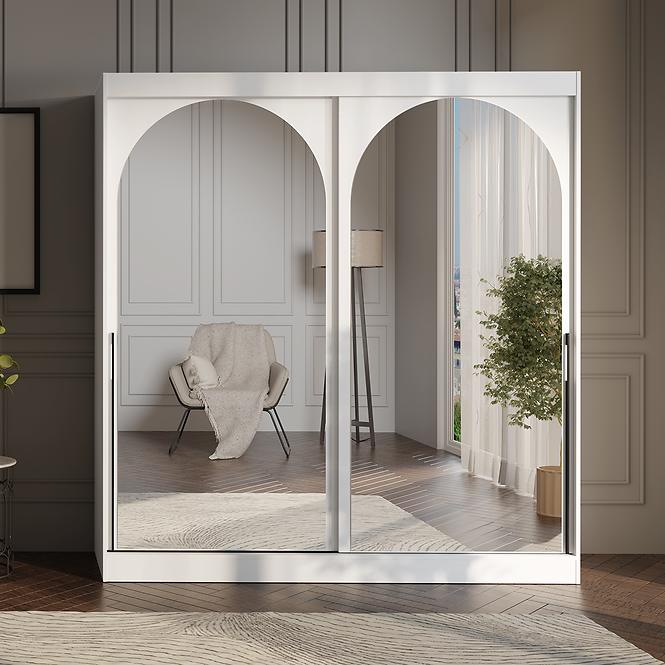 Schrank 2d Modin 200 weiß