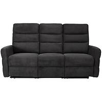 Sofa Belize 3SJ NLK314 schwarz mit Entspannungsfunktion