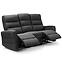 Sofa Belize 3SJ NLK314 schwarz mit Entspannungsfunktion,4