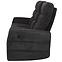 Sofa Belize 3SJ NLK314 schwarz mit Entspannungsfunktion,8