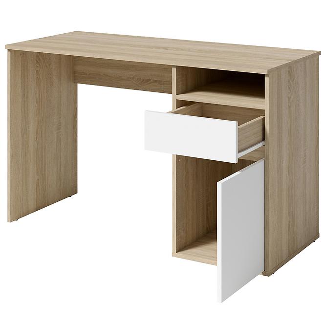 Schreibtisch Billa 1d1sz 60 NFSC B sonoma/weiß
