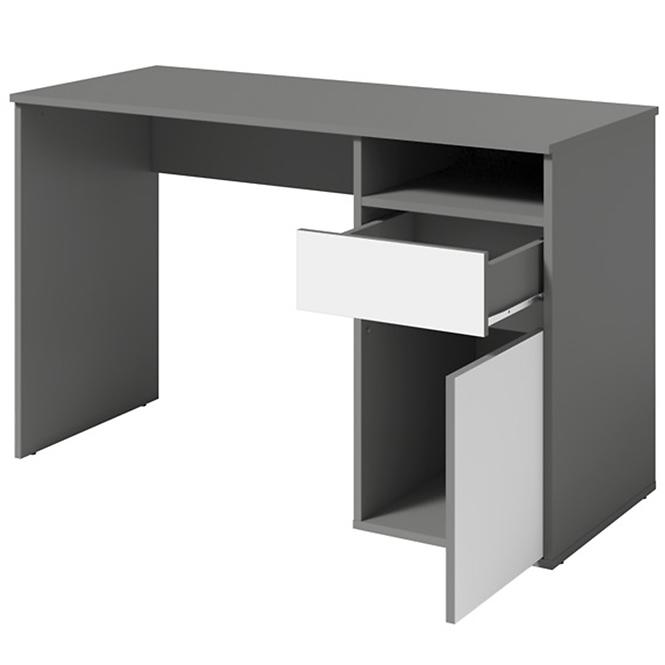Schreibtisch Billa 1d1sz 60 NFSC B graphit/weiß