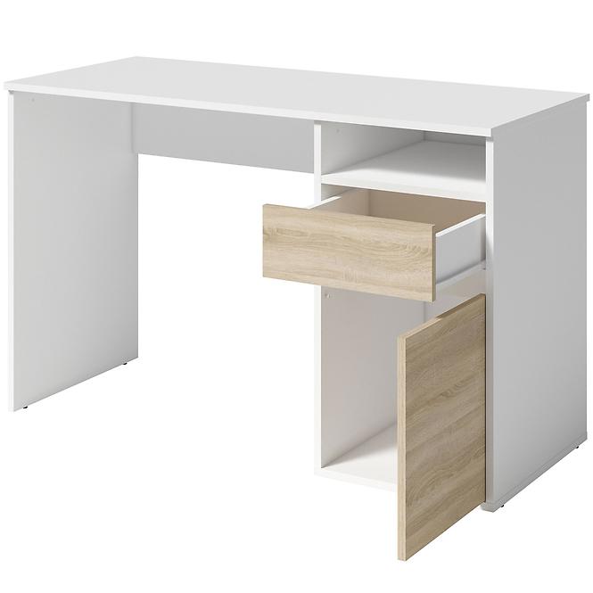 Schreibtisch Billa 1d1sz 60 NFSC B weiß/sonoma