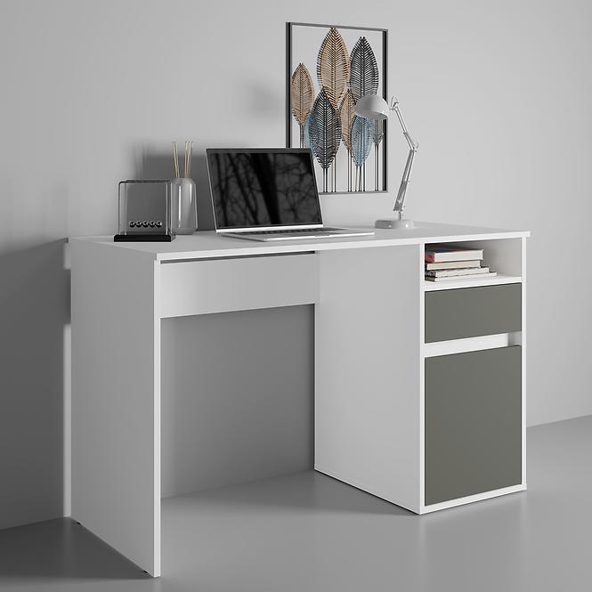 Schreibtisch Billa 1d1sz 60 NFSC B weiß/graphit