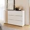 Kommode Florencja 1d3sz weiß/eiche artisan,5