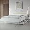 Bett Florencja 180 mit Schränken weiß/eiche artisan,10