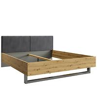 Bett Rimini 180 eiche artisan