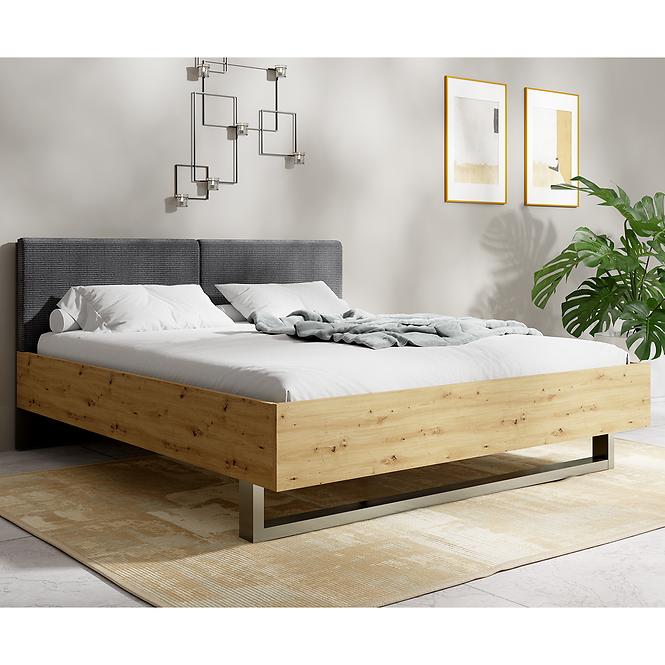 Bett Rimini 180 eiche artisan