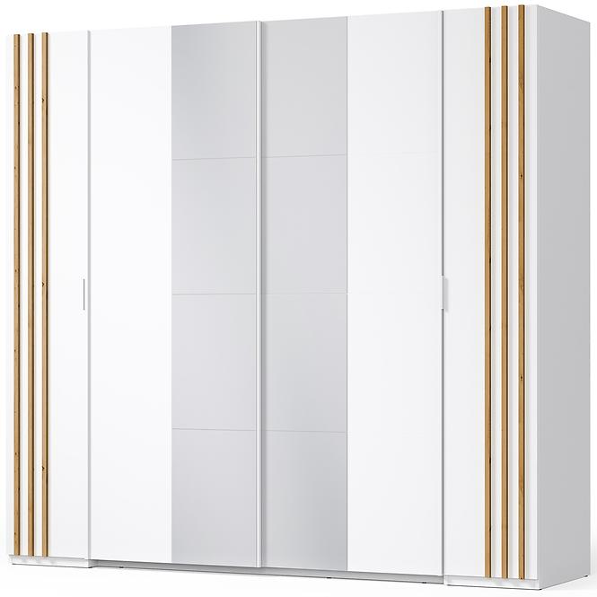 Schrank Florencja 2d weiß/eiche artisan