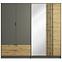 Schrank Rimini 4d2s grau/eiche artisan,5