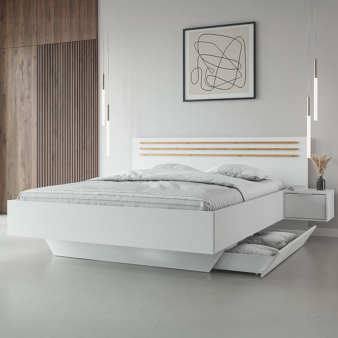Schublade unter dem Bett Florencja 2 Stk. weiß