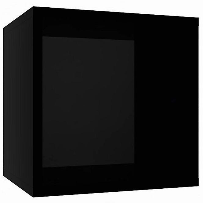 Hängende Ablage Izumi-10-BL schwarz matte