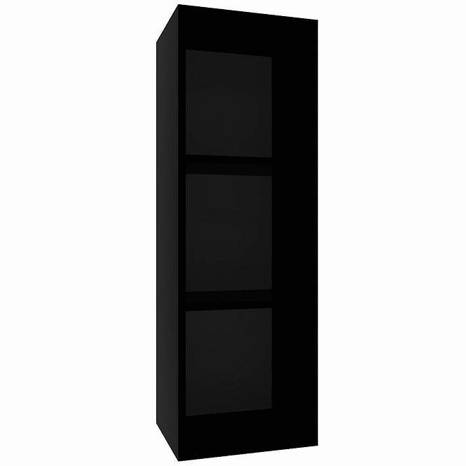 Hängeschrank Izumi-12-BL schwarz matte