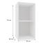 Hängeschrank Izumi-15-WH weiß matte,2