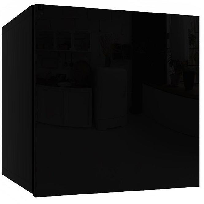 Hängeschrank Izumi-20-BL schwarz matte/glanz