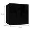 Hängeschrank Izumi-20-BL schwarz matte/glanz,2