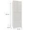 Hängeschrank Izumi-22-WH weiß matte/glanz,2