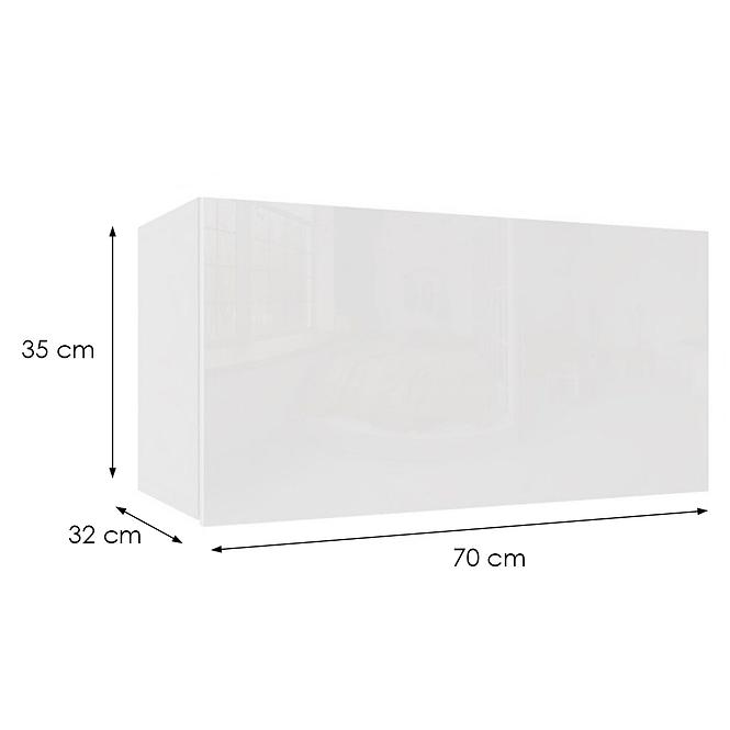 Hängeschrank Izumi-31-WH weiß matte/glanz