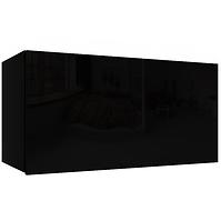 Hängeschrank Izumi-31-BL schwarz matte/glanz