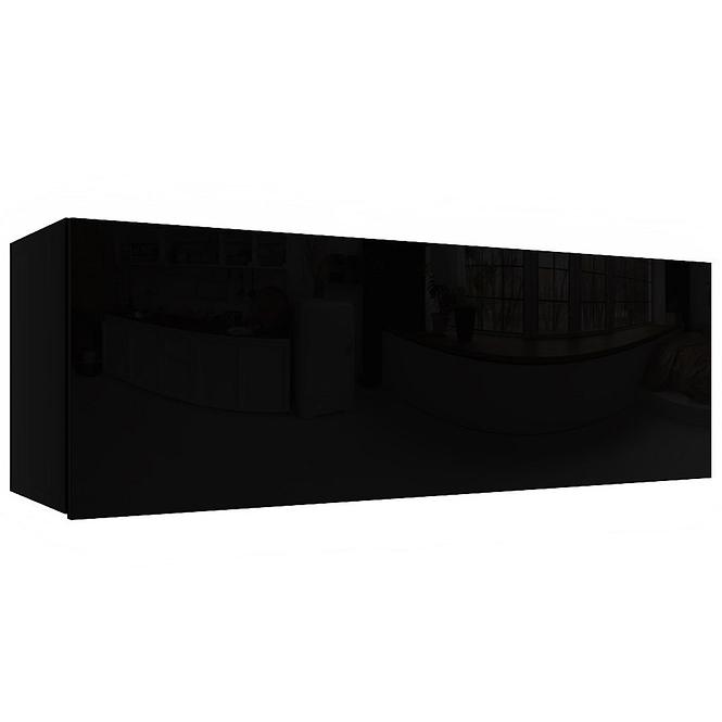Hängeschrank Izumi-32-BL schwarz matte/glanz