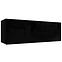 Hängeschrank Izumi-32-BL schwarz matte/glanz