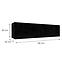 Hängeschrank Izumi-33-BL schwarz matte/glanz,2