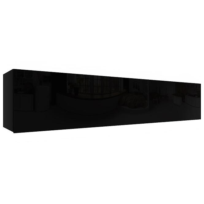 Hängeschrank Izumi-34-BL schwarz matte/ glanz