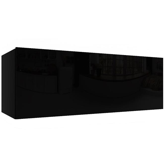 Hängeschrank Izumi-42-BL schwarz matte/glanz