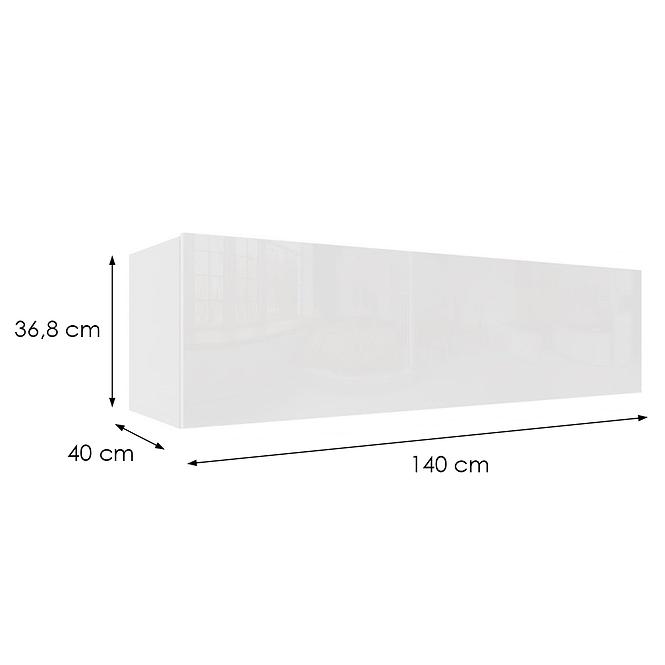 Hängeschrank Izumi-43-WH weiß matte/glanz