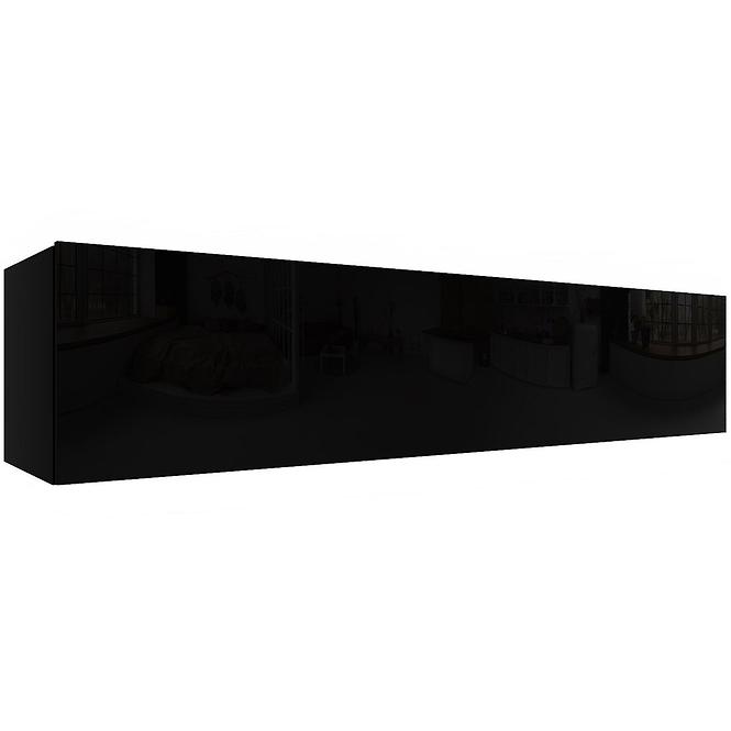 Hängeschrank Izumi-44-BL schwarz matte/glanz