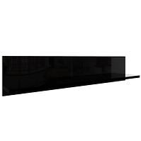 Hängende Ablage Izumi-90-BL schwarz matte/glanz